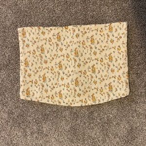 Smocked Strapless top AE